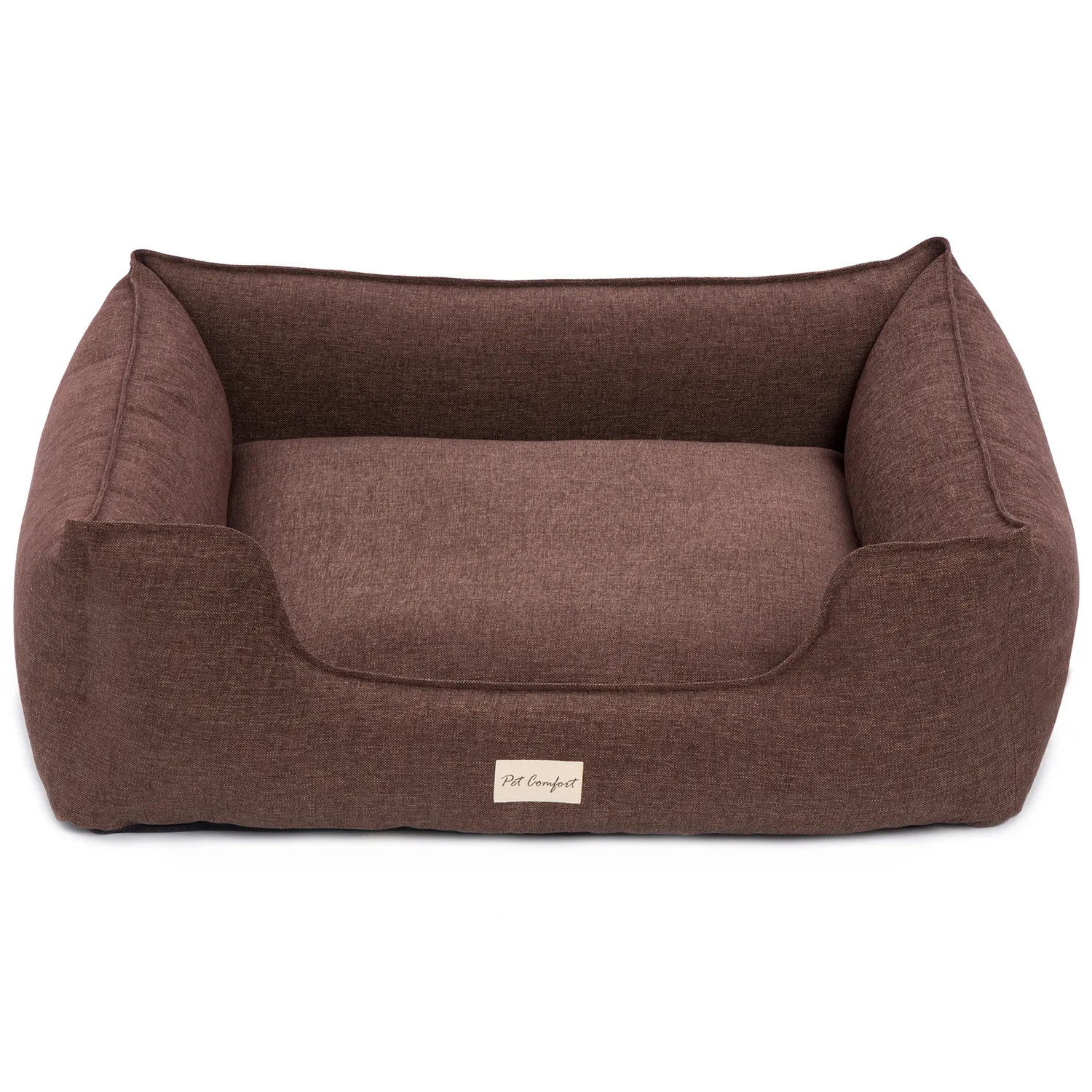 Лежанка Pet Comfort для собак крупных пород, Alpha Mirandus 19, размер L 85х105 см, коричневый СКИДКА 50%
