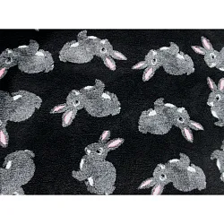 Коврик меховой ProFleece Кролики 1х1,6м черный/серый/розовый СКИДКА 40% Коврик меховой ProFleece Кролики 1х1,6м черный/серый/розовый СКИДКА 40%