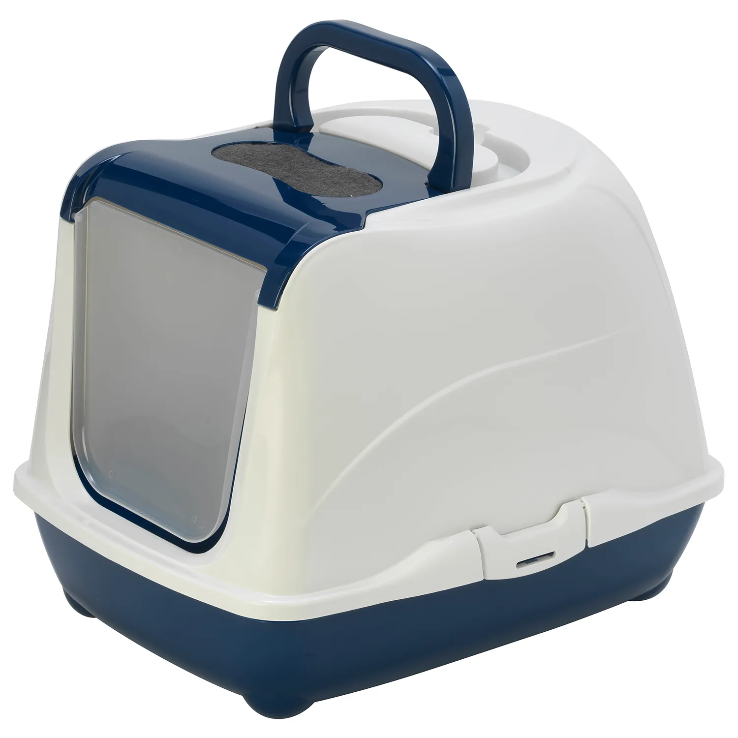 Moderna био-туалет Flip Cat 50x39x37h см с совком, синий СКИДКА 40%