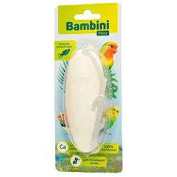 Лакомство Bambini Pets панцирь каракатицы для мелких попугаев 10 см Лакомство Bambini Pets панцирь каракатицы для мелких попугаев 10 см