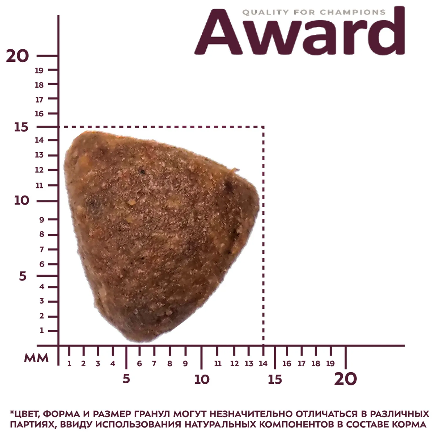 Сухой корм AWARD HYPO для взрослых собак всех пород с белой рыбой с добавлением брокколи, сельдерея и семян льна 2кг