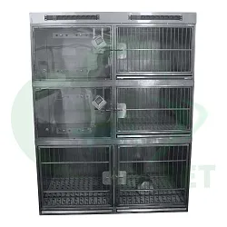 ТД ВЕТ Модуль из 6 клеток из нержавеющей стали 1500х700х1950(2110)мм