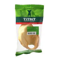 Лакомство TiTBiT Ухо говяжье для собак 31 г Лакомство TiTBiT Ухо говяжье для собак 31 г