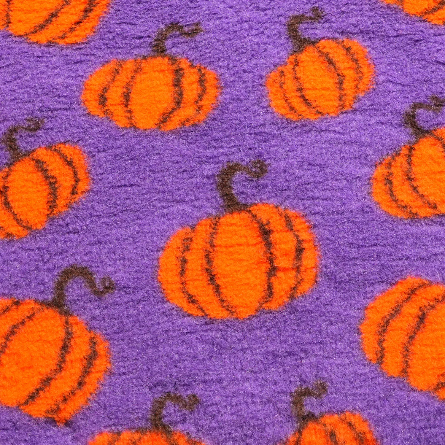 Коврик меховой ProFleece Тыковки 1х1,6м фиолетовый/оранжевый/шоколадный СКИДКА 30%