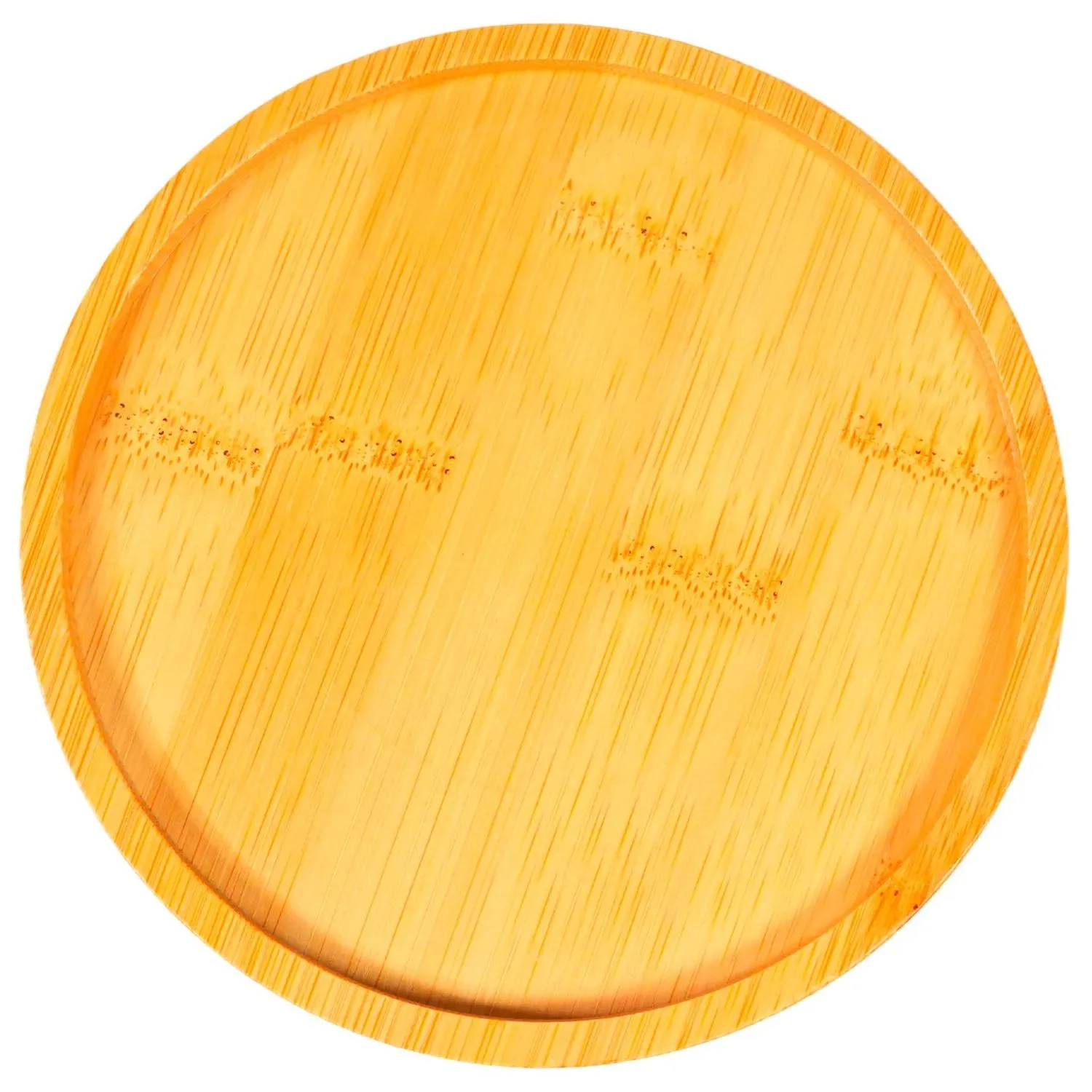 Миска Mr.Kranch Bamboo 340 мл Цветы Прованса керамическая на бамбуковой подставке васильковая СКИДКА 30%