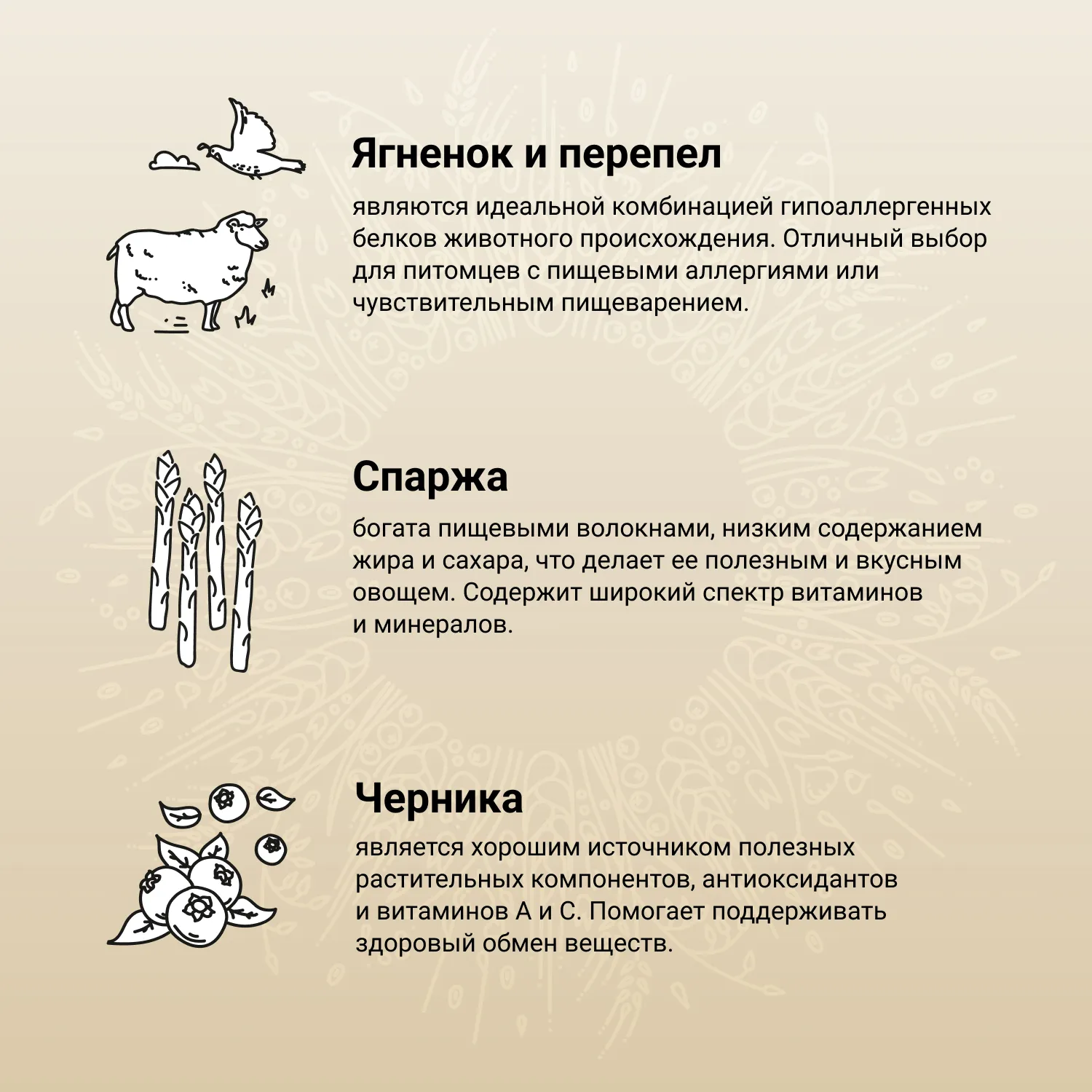 Сухой корм CRAFTIA NATURA для взрослых собак средних и крупных пород из ягненка с перепелкой 2 кг