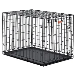 Клетка MidWest iCrate для собак 108х72х77h см, 1 дверь, черная Клетка MidWest iCrate для собак 108х72х77h см, 1 дверь, черная