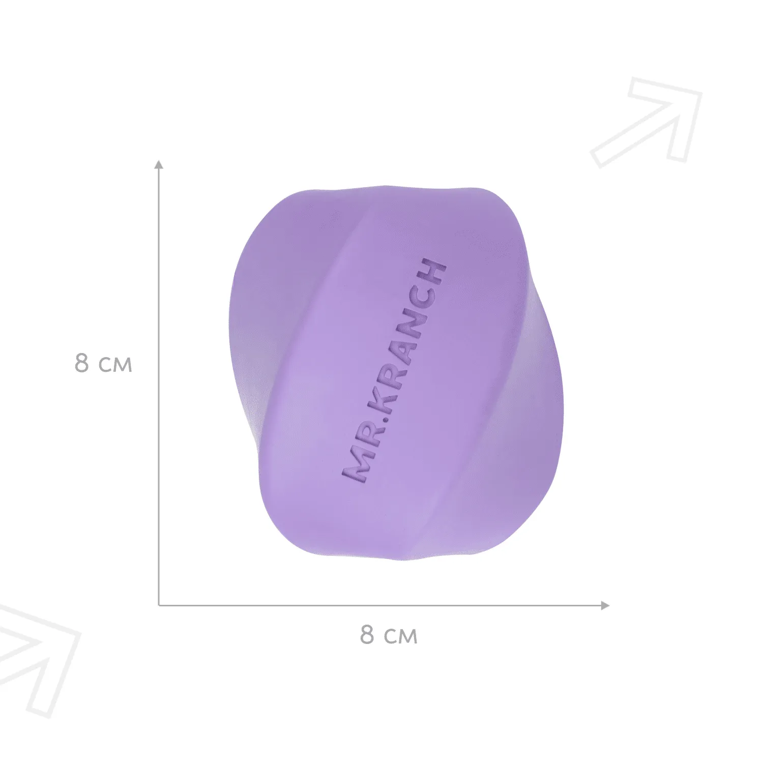 Игрушка Mr.Kranch для собак Твистер 8*8 см фиолетовая с ароматом сливок СКИДКА 50%