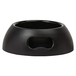 United Pets миска Pappy-medium, 1,1 л, черная United Pets миска Pappy-medium, 1,1 л, черная