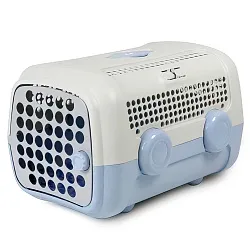 United Pets переноска "A.U.T.O." cm 51 x 37 x h 33, серая/голубая United Pets переноска "A.U.T.O." cm 51 x 37 x h 33, серая/голубая