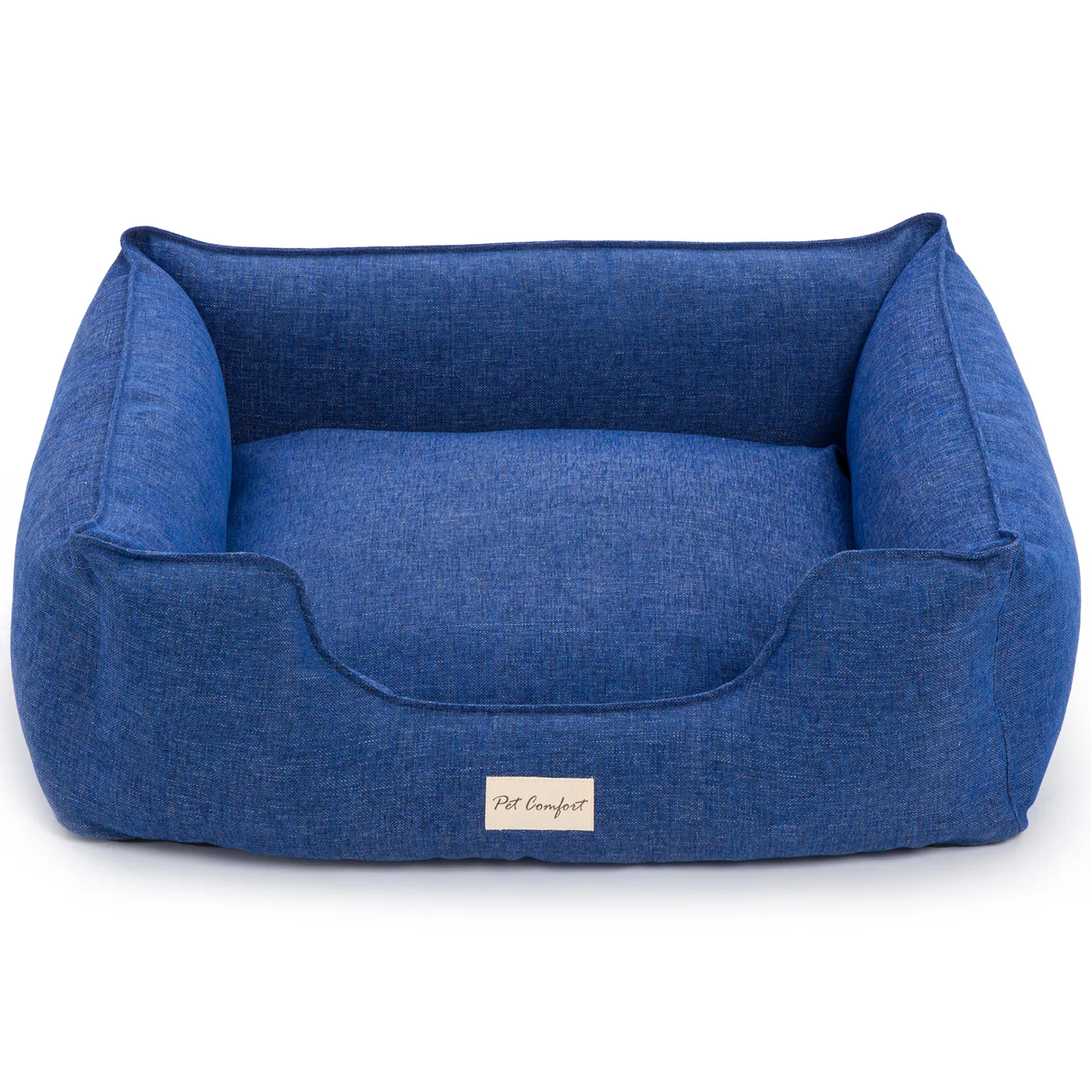 Лежанка Pet Comfort для собак средних пород, Alpha Mirandus 33, размер M, 65х80 см, синий СКИДКА 50%
