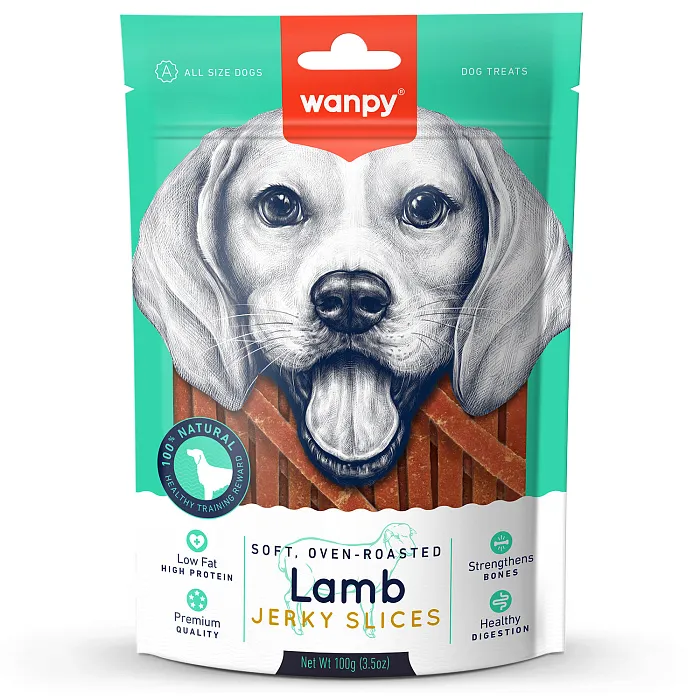 Wanpy Dog соломка из мяса ягненка 100 г