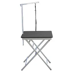 GROOM-X Ringside Table Black грумерский стол 60x45x73-82см, цвет черный GROOM-X Ringside Table Black грумерский стол 60x45x73-82см, цвет черный