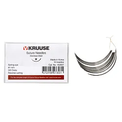 KRUUSE набор режущих хирургических игл 61 мм (3/8) 10 шт. KRUUSE набор режущих хирургических игл 61 мм (3/8) 10 шт.