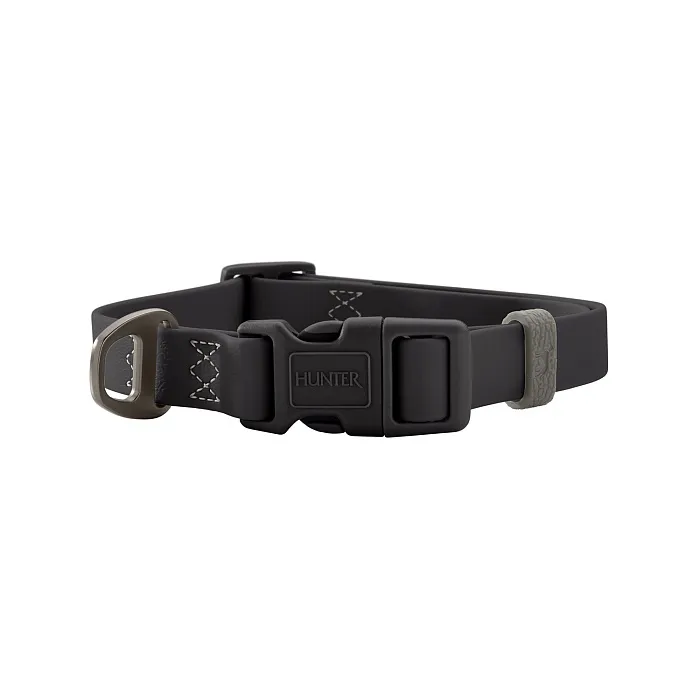 Hunter ошейник для собак Havanna L (40-55 см), биотановый, черный