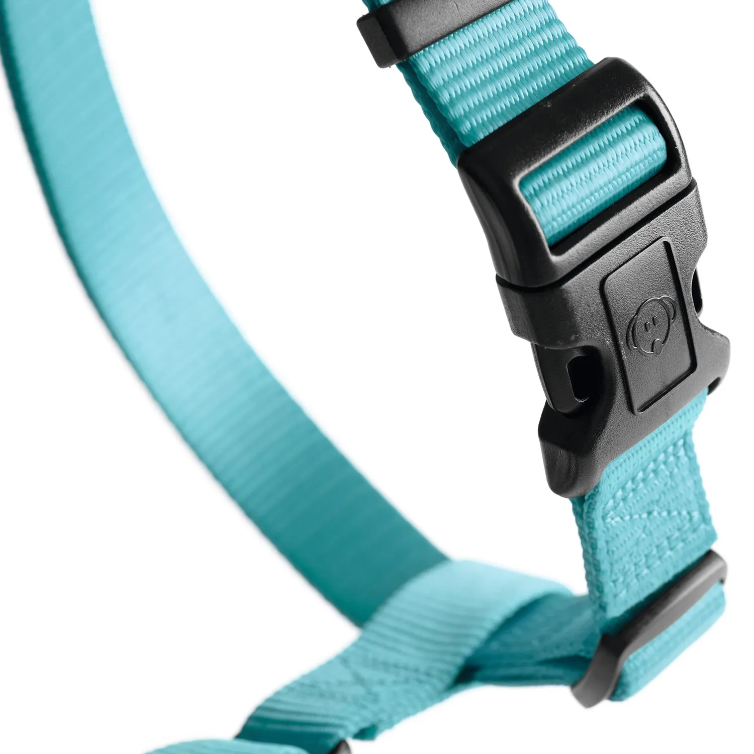 Hunter Smart шлейка для собак Ecco Sport S (30-45 / 33-54 см) нейлон бирюзовый СКИДКА 50%