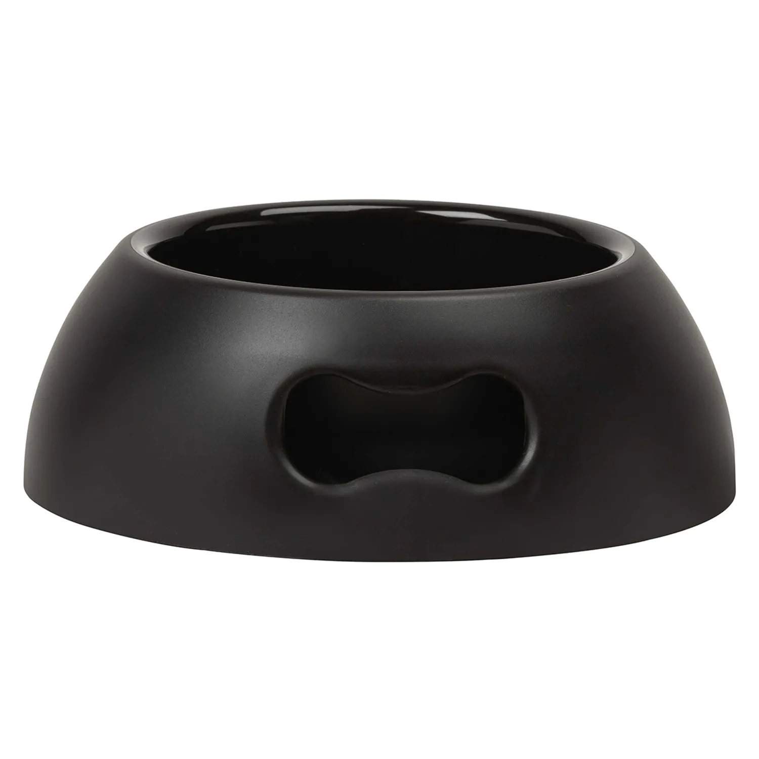 United Pets миска Pappy-medium, 1,1 л, черная