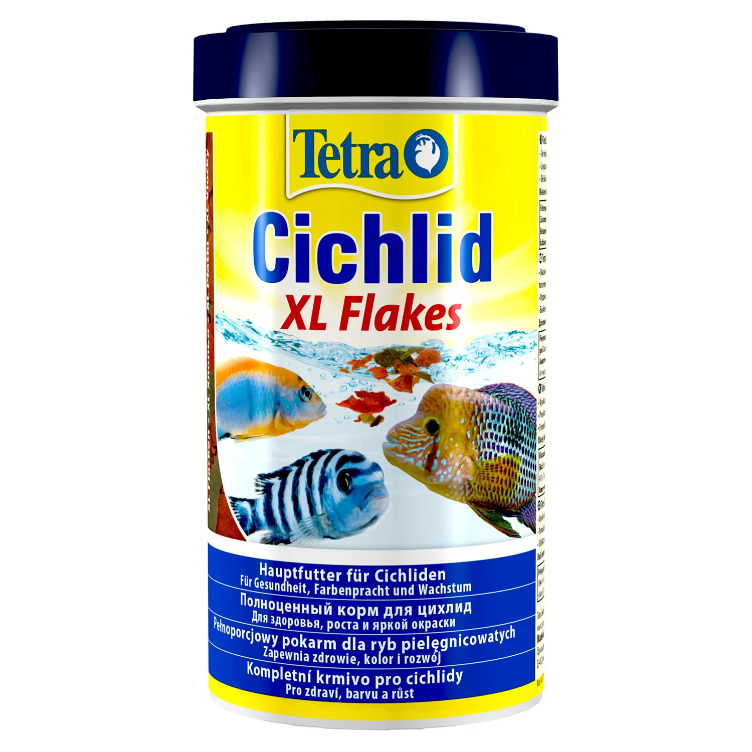 TetraCichlid XL корм для всех видов цихлид, крупные хлопья 500 мл