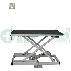 ТД ВЕТ Стол VETBOT-72.1 без слива со штативом, 1340х640х(330- 1050)h (каркас серый, пульт ножной) ТД ВЕТ Стол VETBOT-72.1 без слива со штативом, 1340х640х(330- 1050)h (каркас серый, пульт ножной)