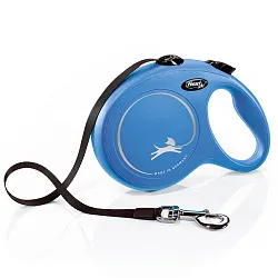 flexi рулетка New Classic L (до 50 кг) лента 8 м синяя flexi рулетка New Classic L (до 50 кг) лента 8 м синяя