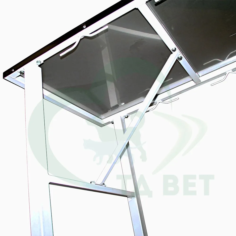 ТД ВЕТ (из наличия) Стол ветеринарный универсальный СВУ-4 усил.каркас, 1300x600x900h мм