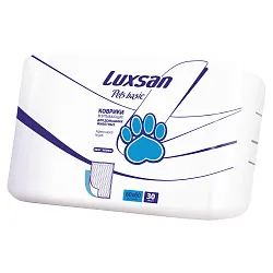 Коврики (пеленки) LUXSAN Basic для животных 60х60, 30 шт Коврики (пеленки) LUXSAN Basic для животных 60х60, 30 шт
