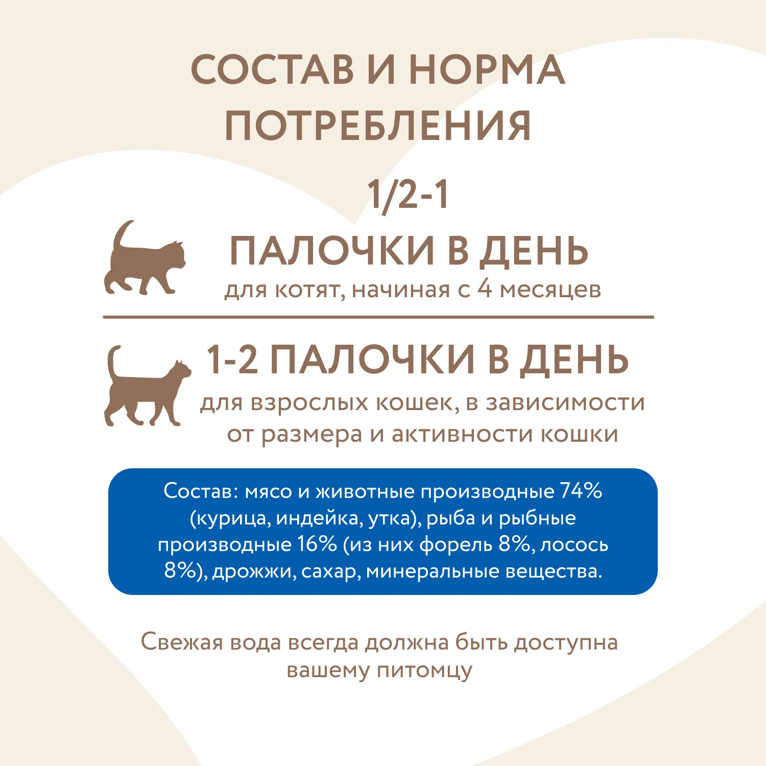 Лакомство Мнямс лакомые палочки для кошек с форелью и лососем 3х5 г