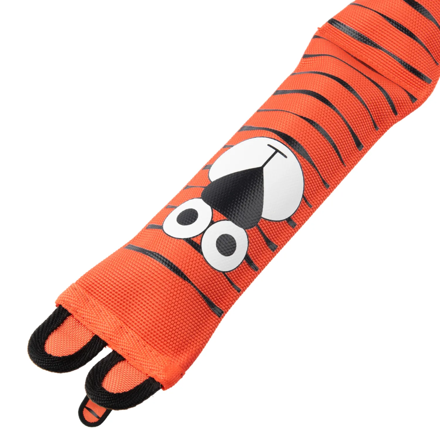 Игрушка Mr.Kranch для собак Тигренок из пожарного шланга 70 см оранжевая