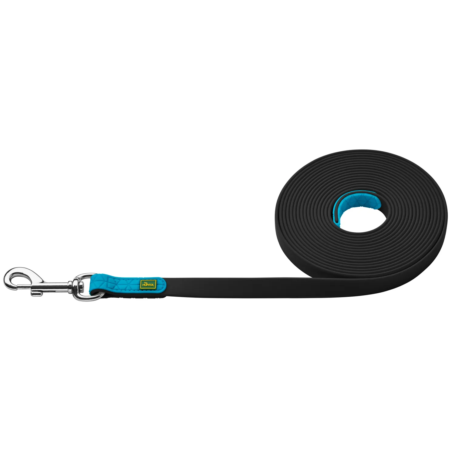 Hunter поводок для собак Convenience, 20/500, биотан, черный СКИДКА 40%