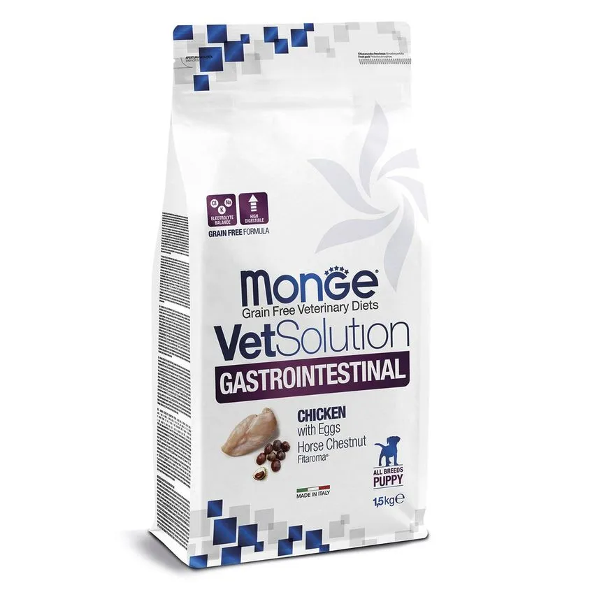 Диетический корм Monge VetSolution Dog Gastrointestinal Гастроинтестинал для щенков 1,5 кг
