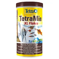 TetraMin XL корм для всех видов рыб крупные хлопья 1 л