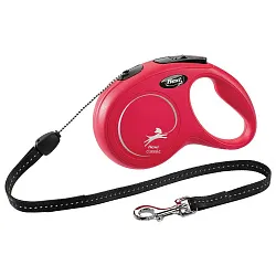 flexi рулетка New Classic S (до 12 кг) 8 м трос красная flexi рулетка New Classic S (до 12 кг) 8 м трос красная