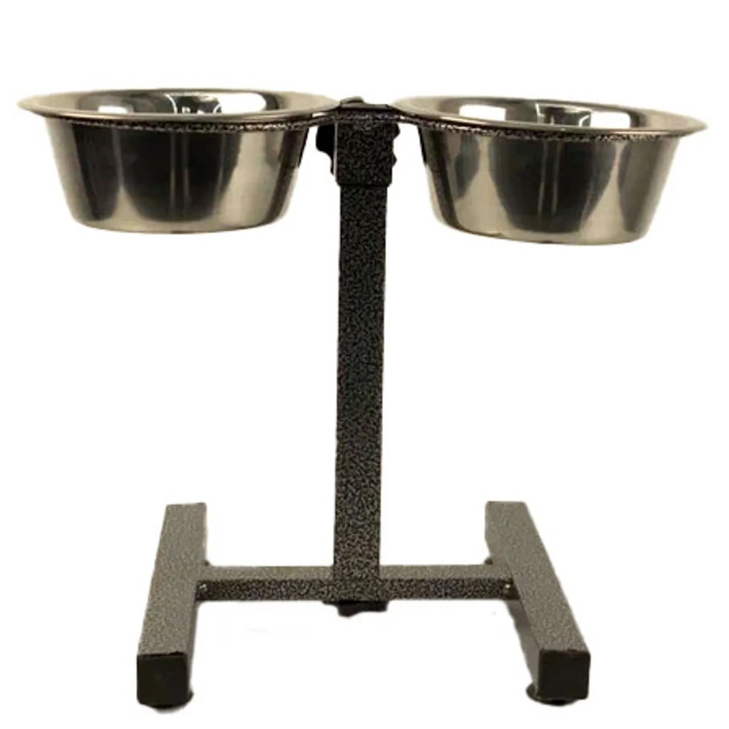 Миска двойная Mr.Kranch из нержавеющей стали на штативе 2х875 мл