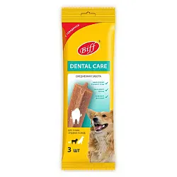 Лакомство TiTBiT Снек жевательный Dental Care с говядиной для собак средних пород 77 г Лакомство TiTBiT Снек жевательный Dental Care с говядиной для собак средних пород 77 г