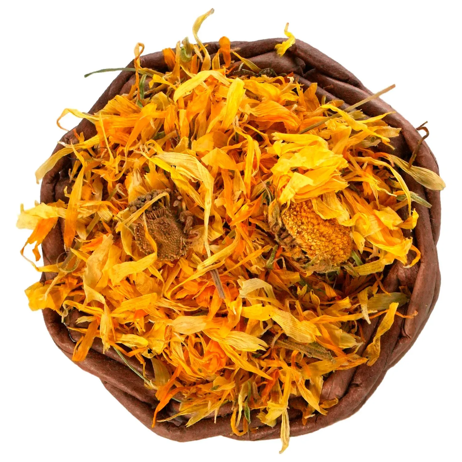 Лакомство Bambini Pets Корзина с высушенными цветками календулы для грызунов и кроликов, 10 г.