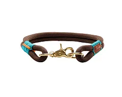 Hunter ошейник для собак Oss 65 см, текстиль, коричневый СКИДКА 50%
