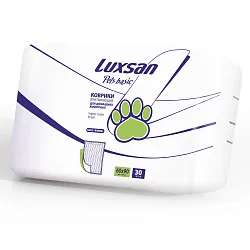 Коврики (пеленки) LUXSAN Basic для животных 60х90, 30 шт Коврики (пеленки) LUXSAN Basic для животных 60х90, 30 шт