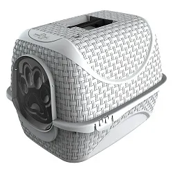 BAMA PET био-туалет для кошек PRIVE 42х50,5х39,6h см, светло-серый СКИДКА 40% BAMA PET био-туалет для кошек PRIVE 42х50,5х39,6h см, светло-серый СКИДКА 40%