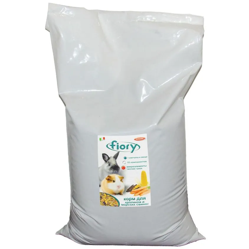 FIORY корм для морских свинок и кроликов Conigli e cavie 850 г