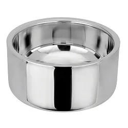 Миска Mr.Kranch из нержавеющей стали Straight Line Bowl 2,2 л, нескользящее основание СКИДКА 40%