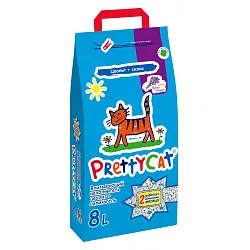 Наполнитель PrettyCat впитывающий глиняный "Naturel" с ароматом лаванды 4 кг (8 л) Наполнитель PrettyCat впитывающий глиняный "Naturel" с ароматом лаванды 4 кг (8 л)