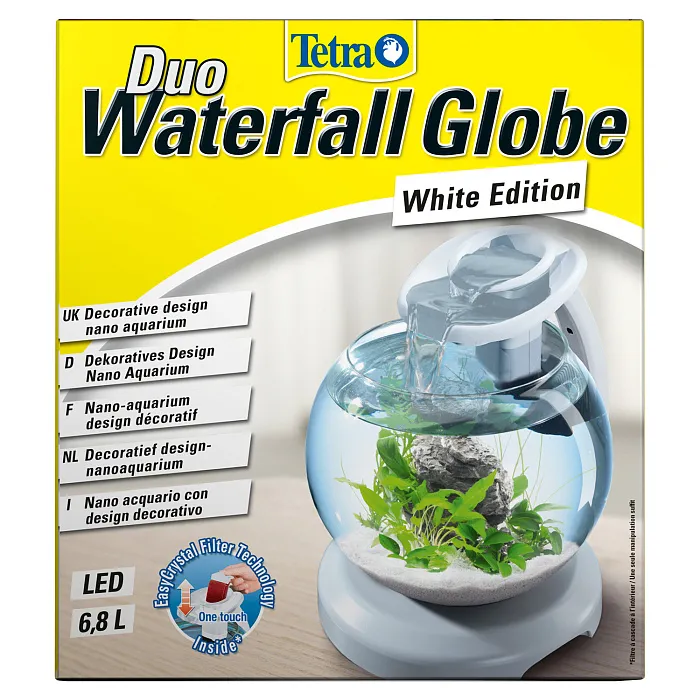 Tetra Cascade Globe Duo Waterfall аквариумный комплекс белый 6,8 л СКИДКА 40%
