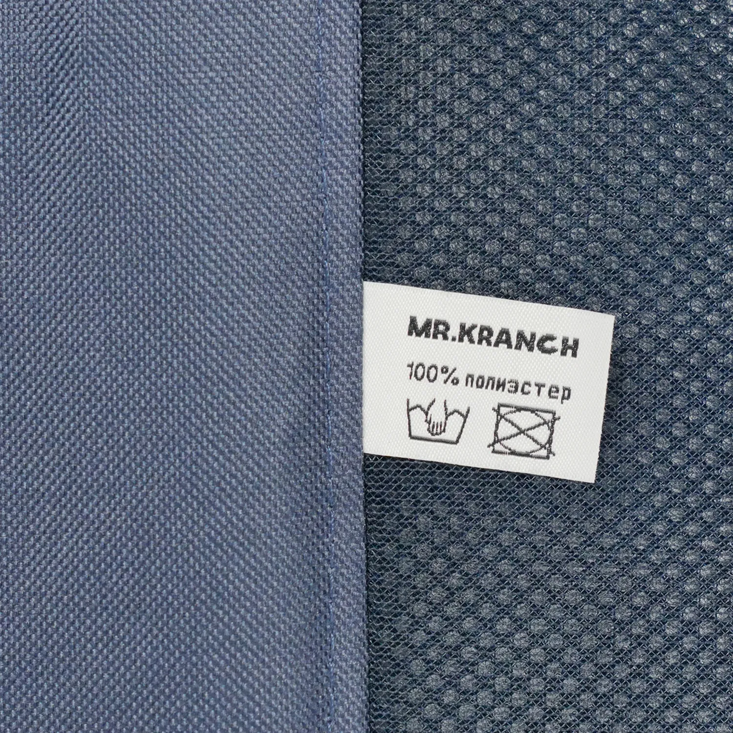 Лежанка-шезлонг каркасная для собак Mr.Kranch Elevated L большая 108х76х19 см синяя