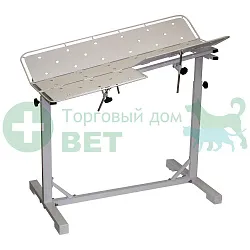 ТД ВЕТ (из наличия) Стол ветеринарный универсальный СВУ-26.01, 1260x760x900-1200h мм по Виноградову, столешница окрашенная, каркас серый ТД ВЕТ (из наличия) Стол ветеринарный универсальный СВУ-26.01, 1260x760x900-1200h мм по Виноградову, столешница окрашенная, каркас серый