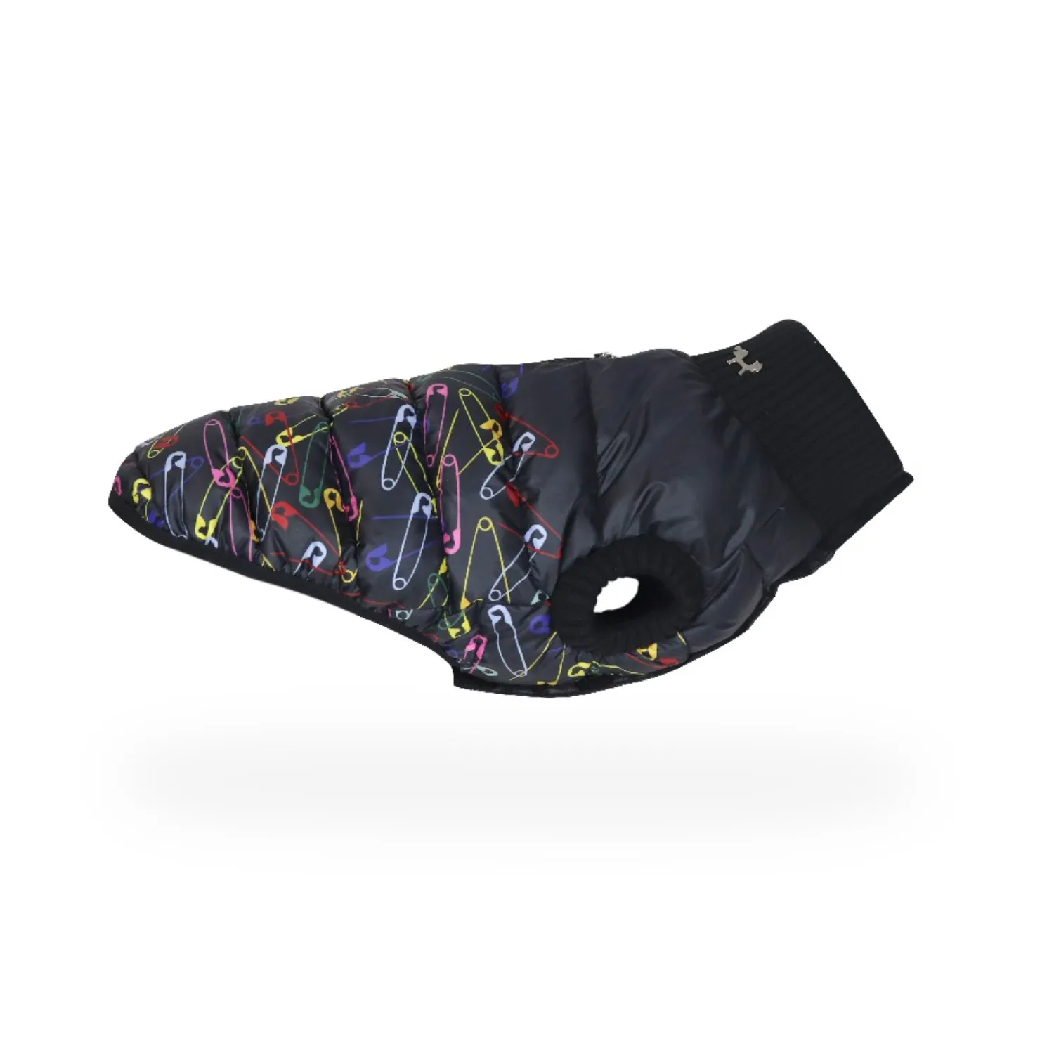 Куртка United Pets для собак Polar 40, черный с разноцветными булавками СКИДКА 40%