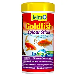 TetraGoldfish Colour Sticks корм в палочках для улучшения окраса золотых рыбок 250 мл