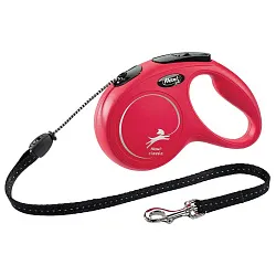 flexi рулетка New Classic M (до 20 кг) 5 м трос красная flexi рулетка New Classic M (до 20 кг) 5 м трос красная