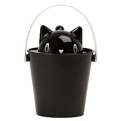 United Pets ведро для сухого корма "Cat-Crick" 7,5 л, черное, для кошек United Pets ведро для сухого корма "Cat-Crick" 7,5 л, черное, для кошек