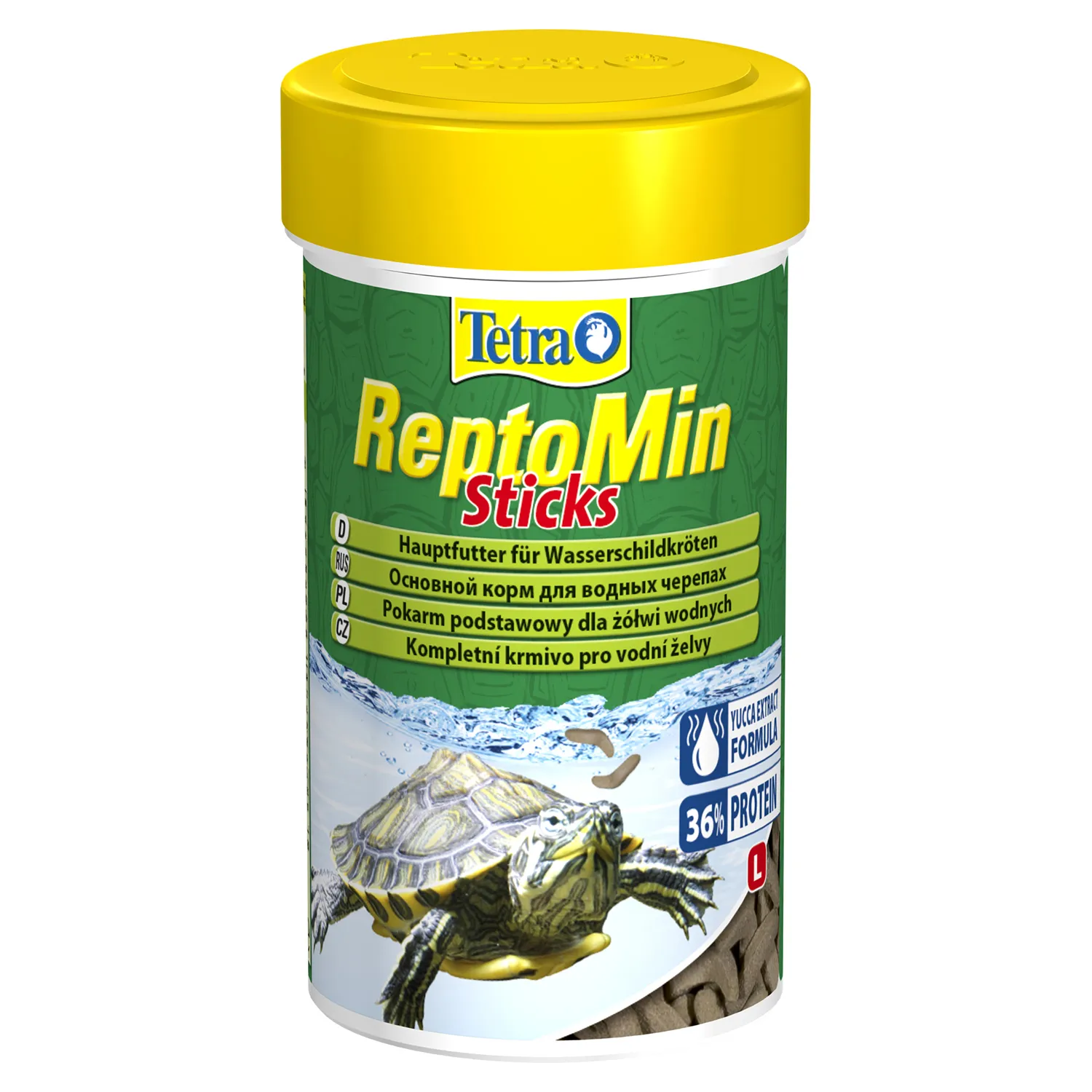 Tetra ReptoMin корм в виде палочек для водных черепах 100 мл