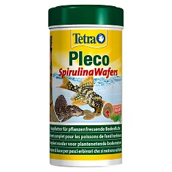 TetraPleco Spirulina Wafers корм для сомов чипсы 250 мл TetraPleco Spirulina Wafers корм для сомов чипсы 250 мл